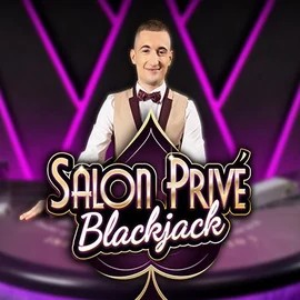 Blackjack Salon Privé slot logo by Ezugi at Bet Orbit Casino