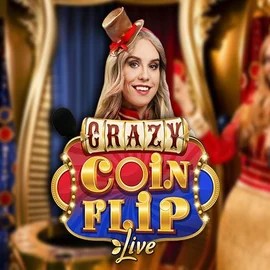 Crazy Coin Flip slot icon by Evolution, available at Bet Orbit Casino