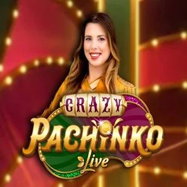 Crazy Pachinko logo – Live Casino by Evolution at Bet Orbit Casino