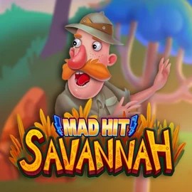 Official Slots logo: Mad Hit Savannah by RubyPlay at Bet Orbit Casino