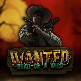 Wanted Dead or a Wild online game logo by Hacksaw Gaming on orbitbet.gr